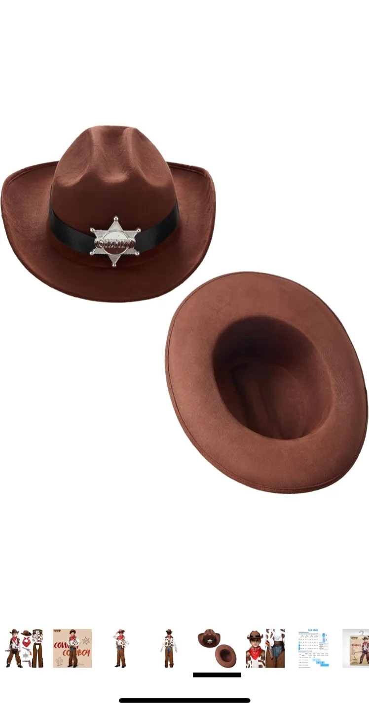 Spooktacular Creations Cowboy Costume - Size Small (5-7 yrs) image indicator(6)