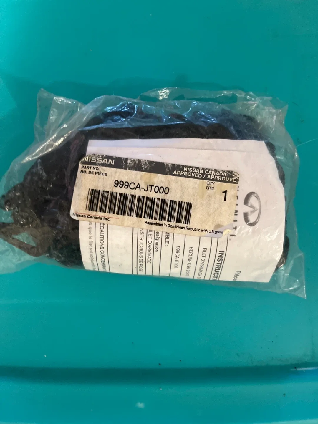 Nissan Tie Down Hook