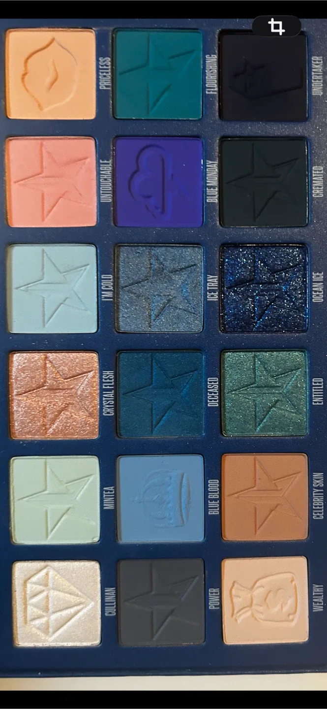 Jeffree Star Cosmetics Blue Blood Eyeshadow Palette image indicator(3)