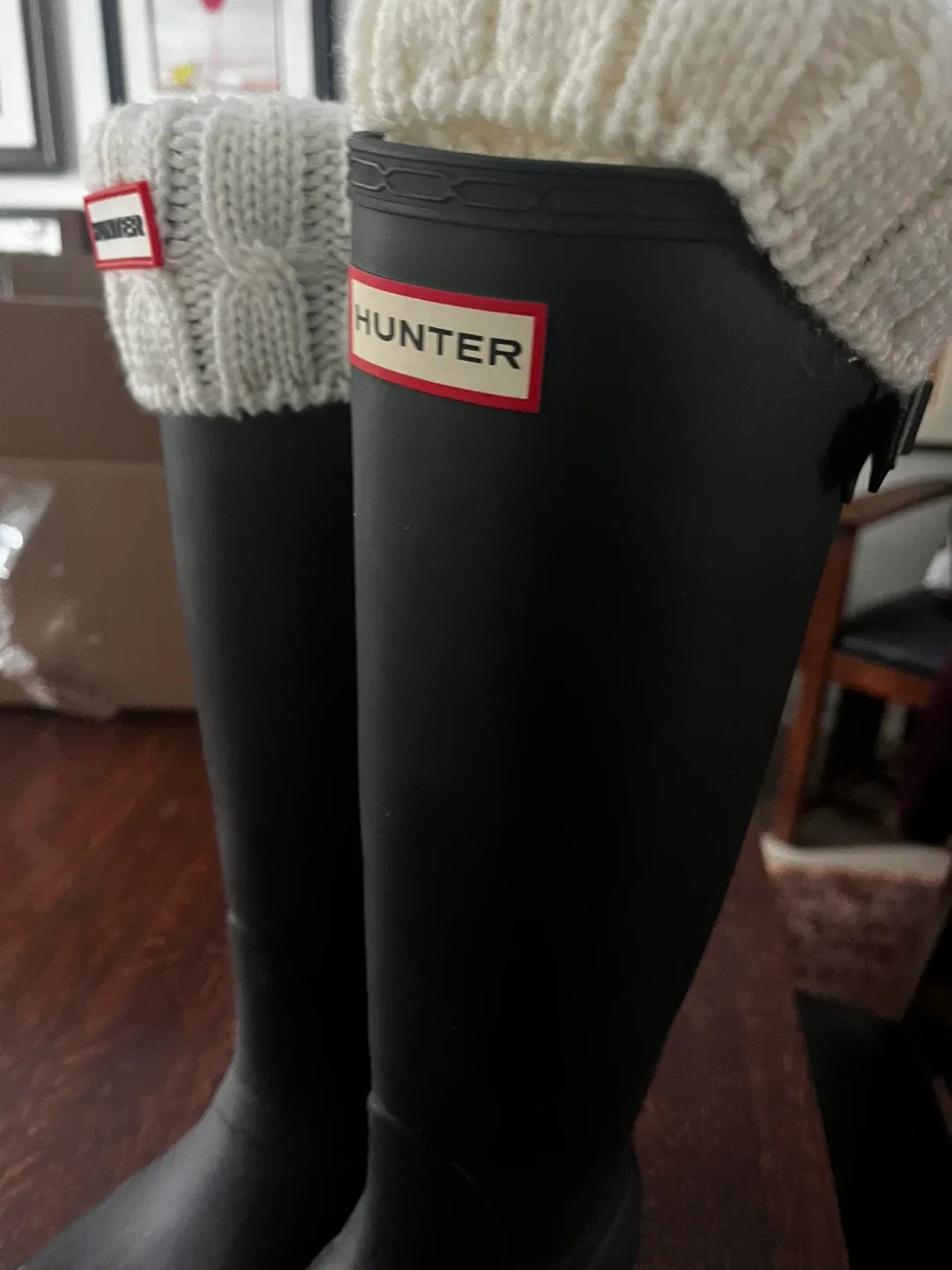 Hunter Rain Boots with Socks image indicator(3)