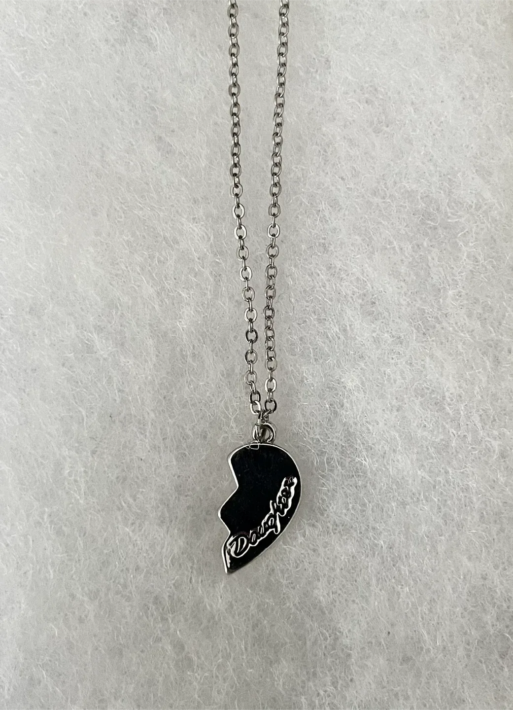 #Cleanout- Daughter Heart Necklace - Silver image indicator(2)