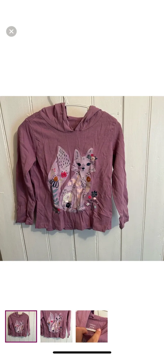 Carter's Hoodie - Size 3T