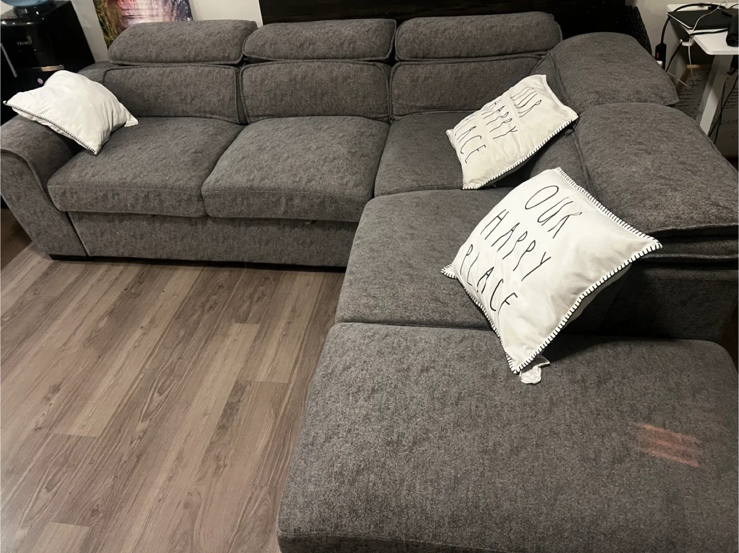 Grey Sectional Sofa