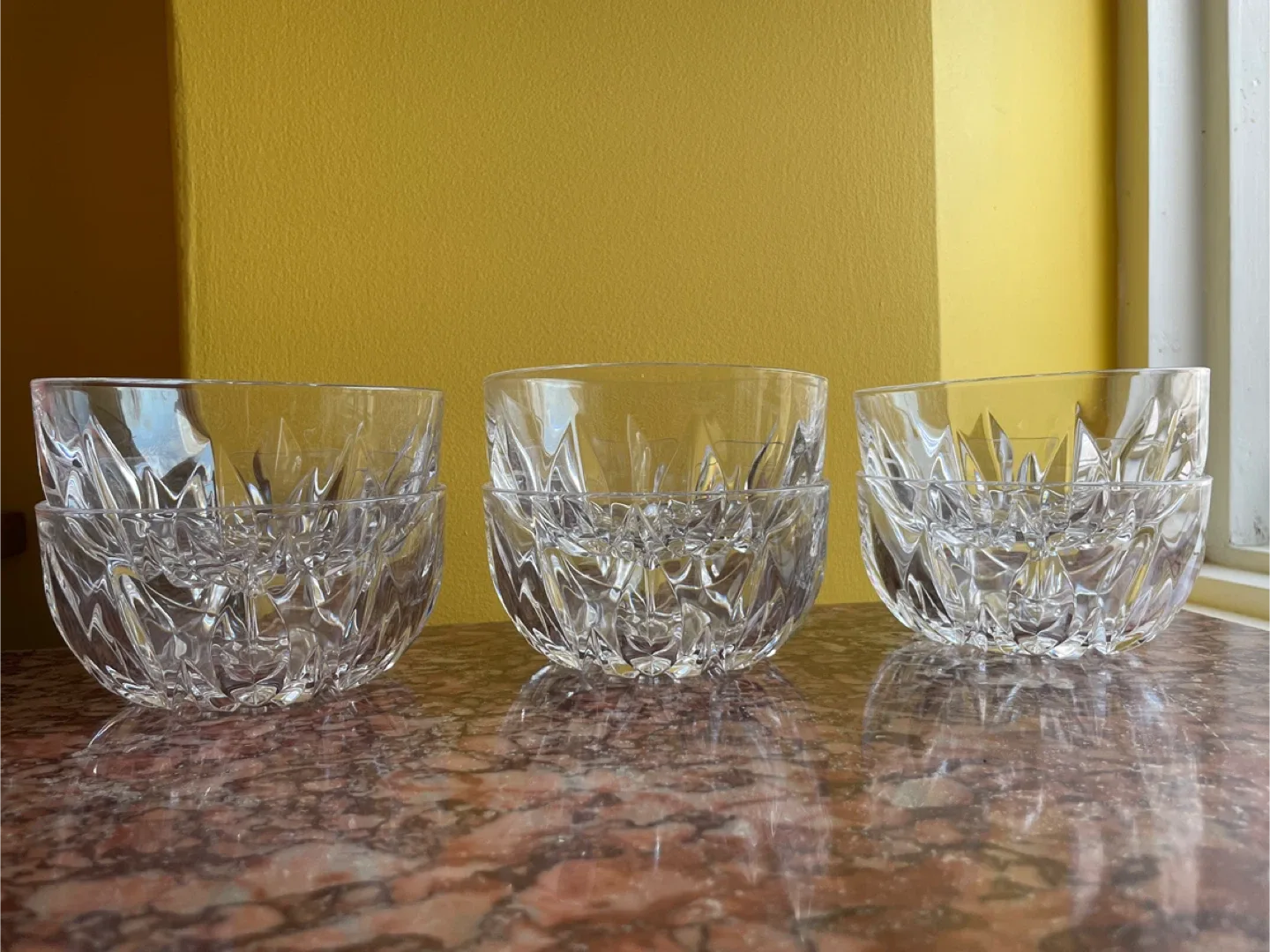 Crystal Dessert Bowls - set of six image indicator(4)