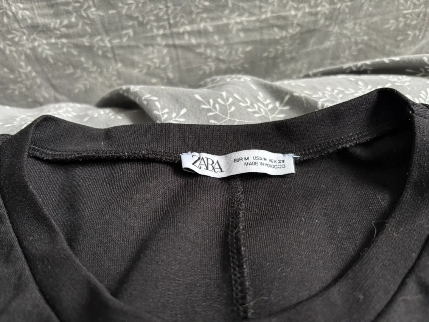 Zara Black Belted Dress - Size M worn once!