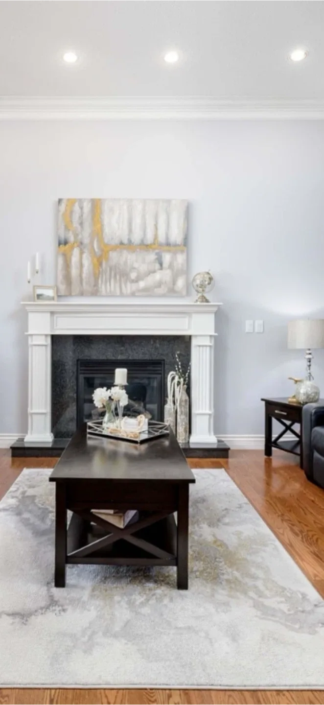 Dark Wood Coffee Table and 2 side tables