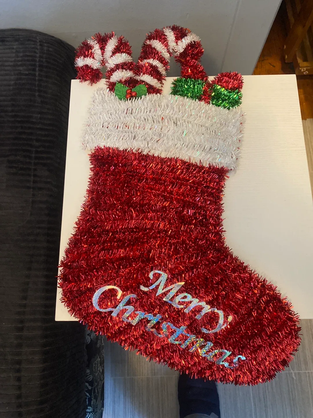 Merry Christmas Stocking Decoration