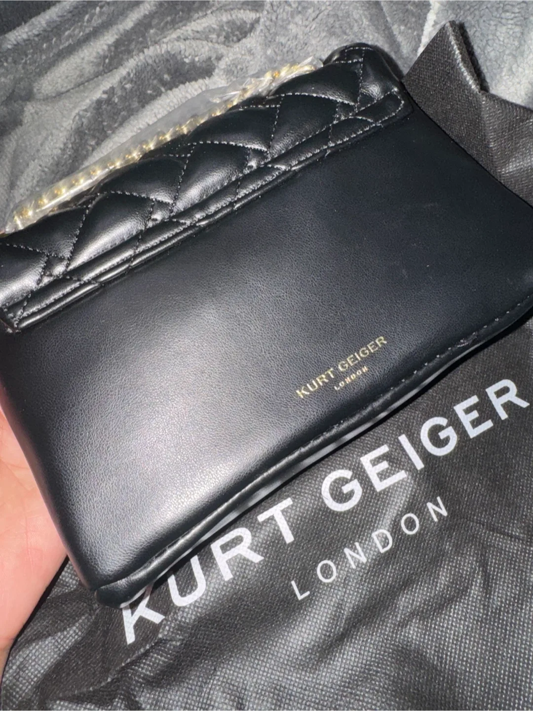 Kurt Geiger London Black Mini Kensington Bag image indicator(2)