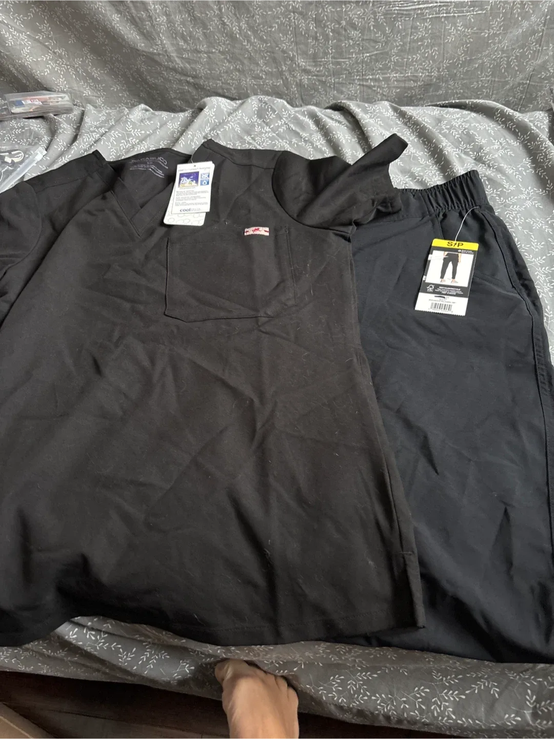 New Parasucco Black Scrub Set - Size S/P