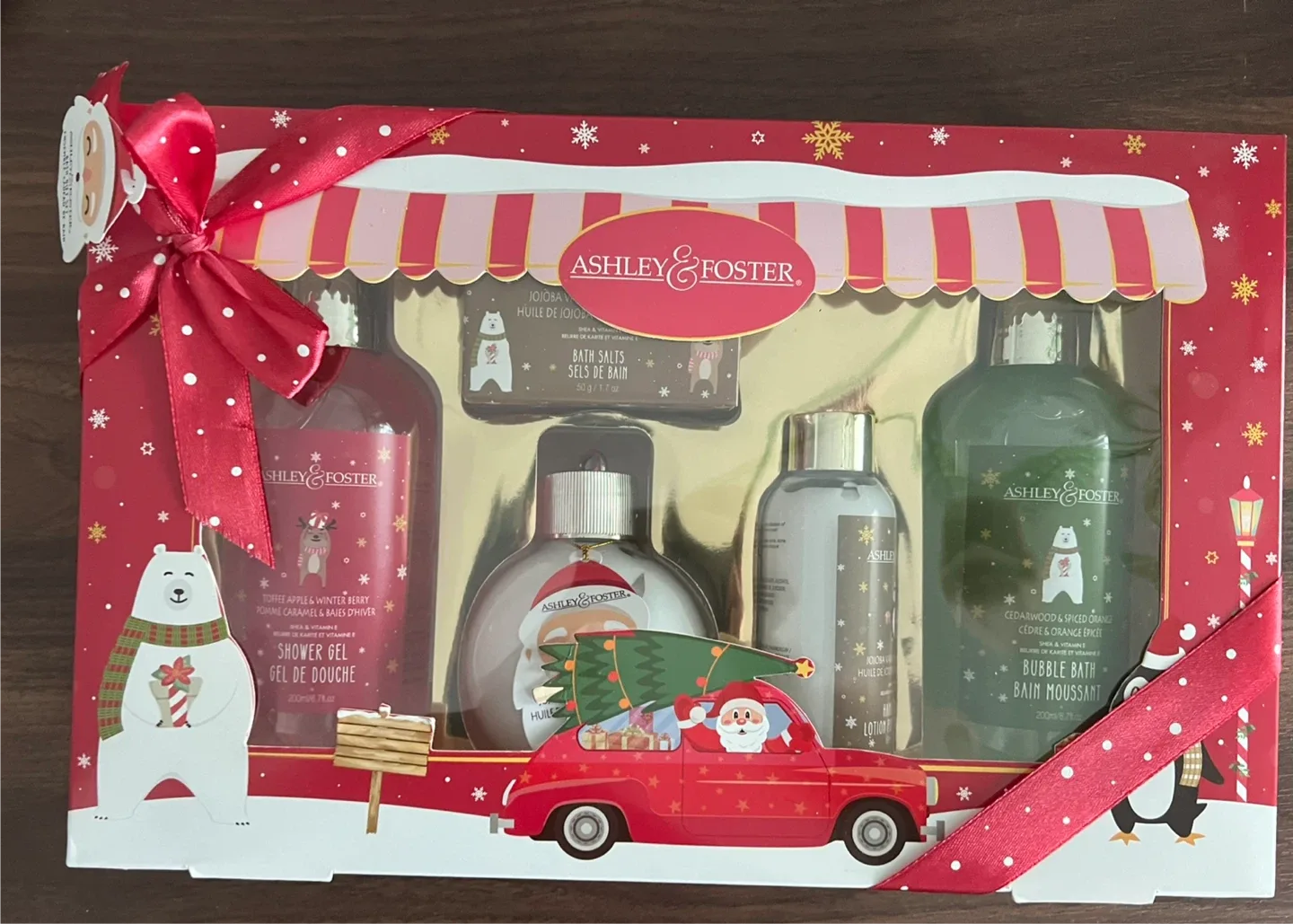 NEW UNOPENED Ashley & Foster Bath & Body Gift Set