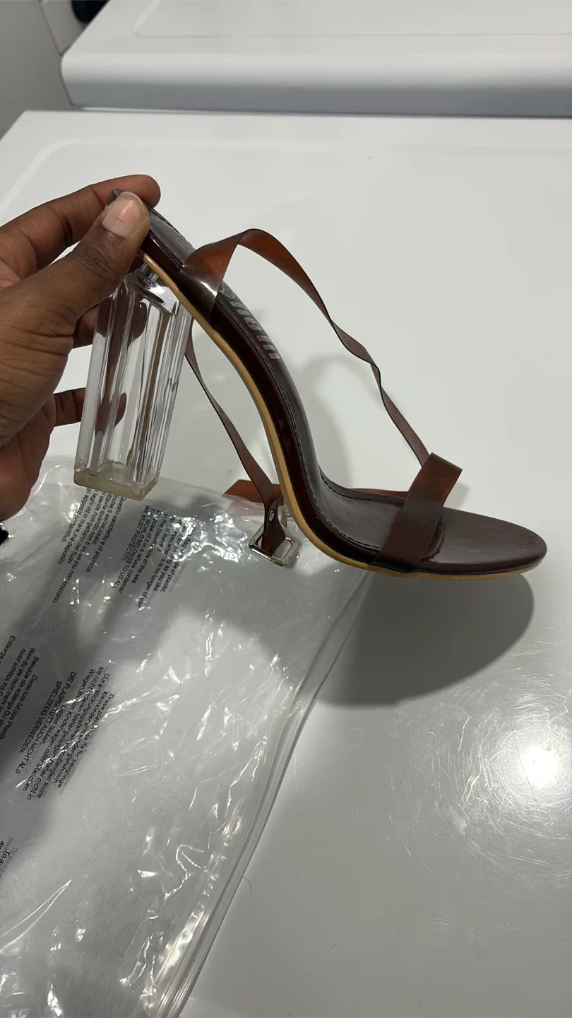 Shein Brown Heels - Size 8.5 image indicator(2)