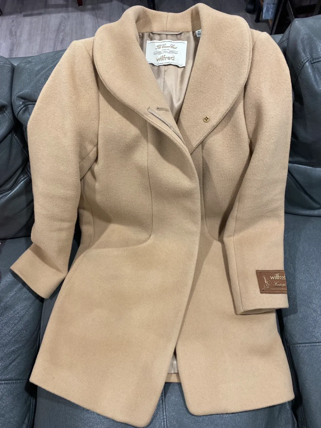 Wilfred Cocoon Coat - Size XS