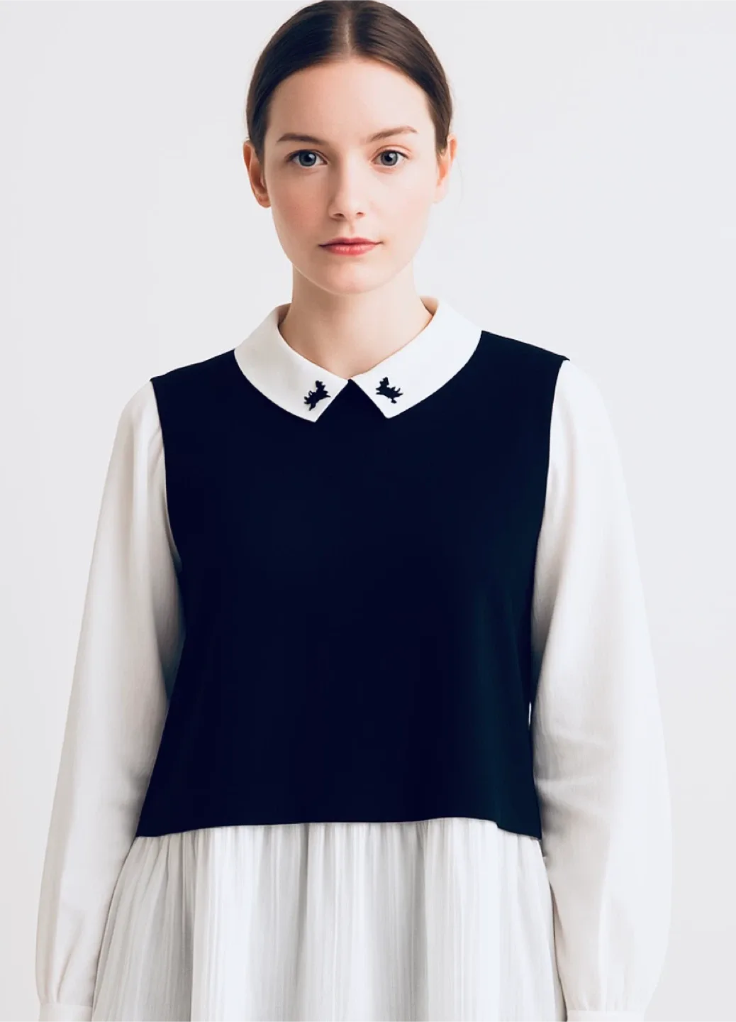 Belldini XL/TG Black & White Top