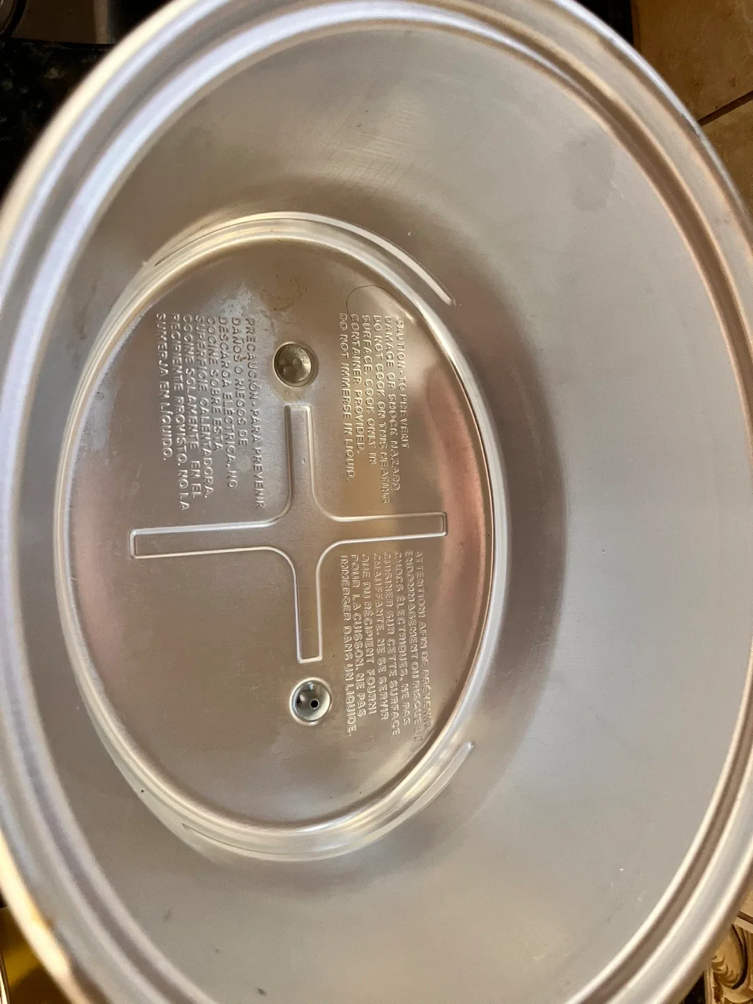 Like new Programable Crock-Pot Slow Cooker- 4 quart image indicator(2)