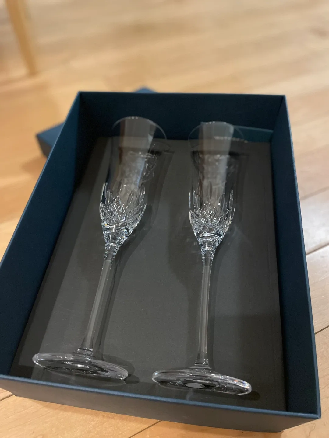 New Waterford Crystal Champagne Flutes (Set of 2)