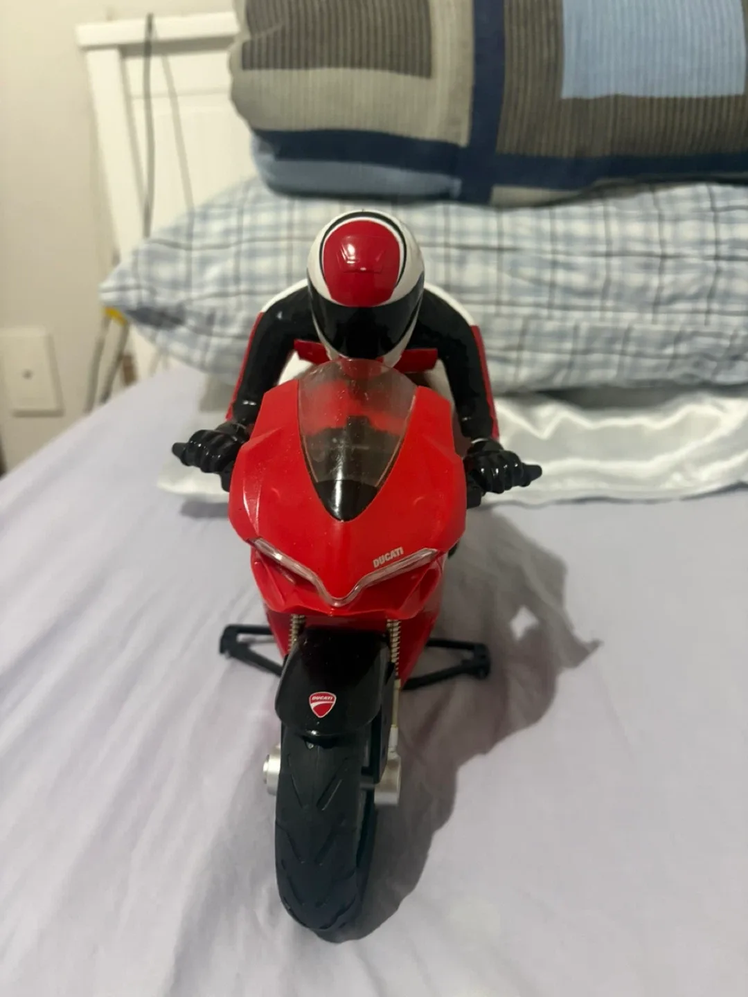 Ducati Toy Motorcycle - Red & White
