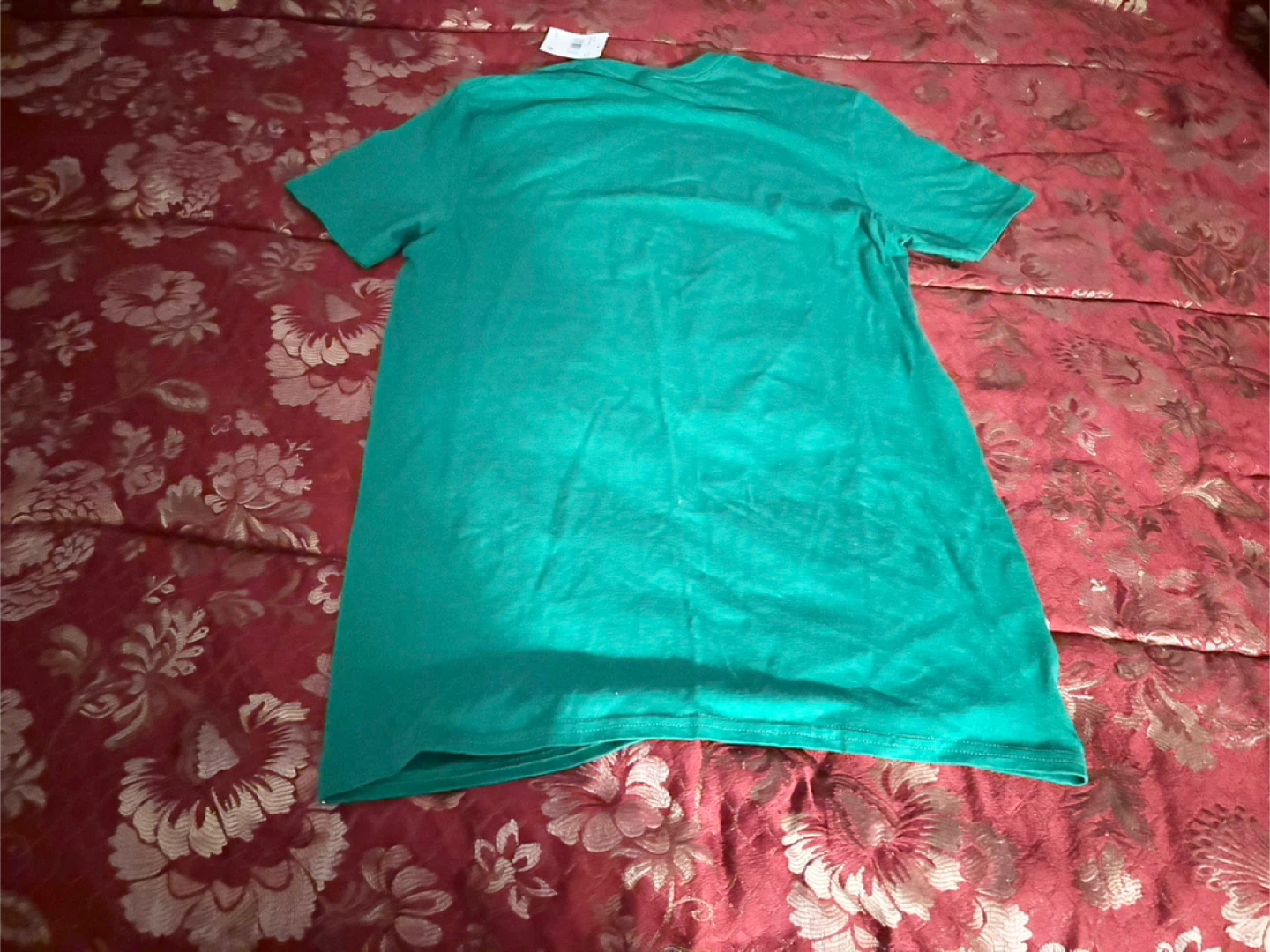 Green Christmas T-Shirt Size S - photo 3