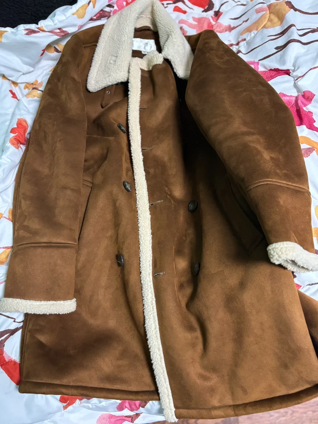 Guess suede/shearling jacket #cleanout