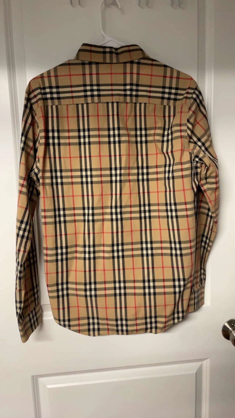 Burberry London England Plaid Shirt Size L - photo 2