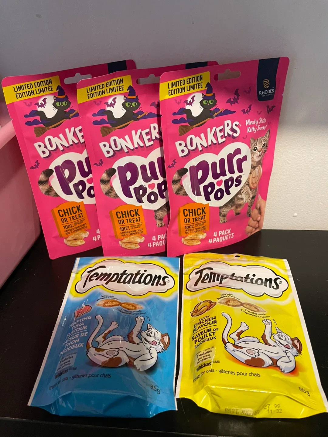 Brand New Cat Treats Lot