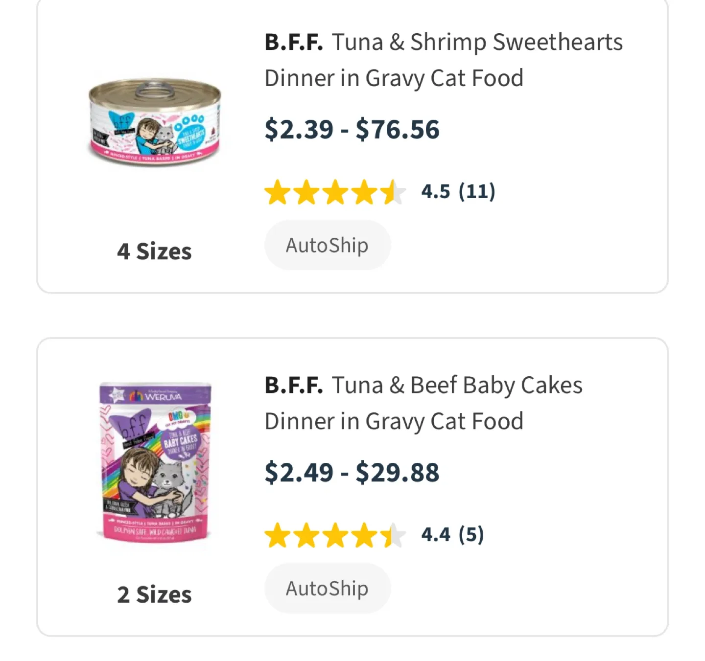 B.F.F Wet Cat Food Lot image indicator(4)