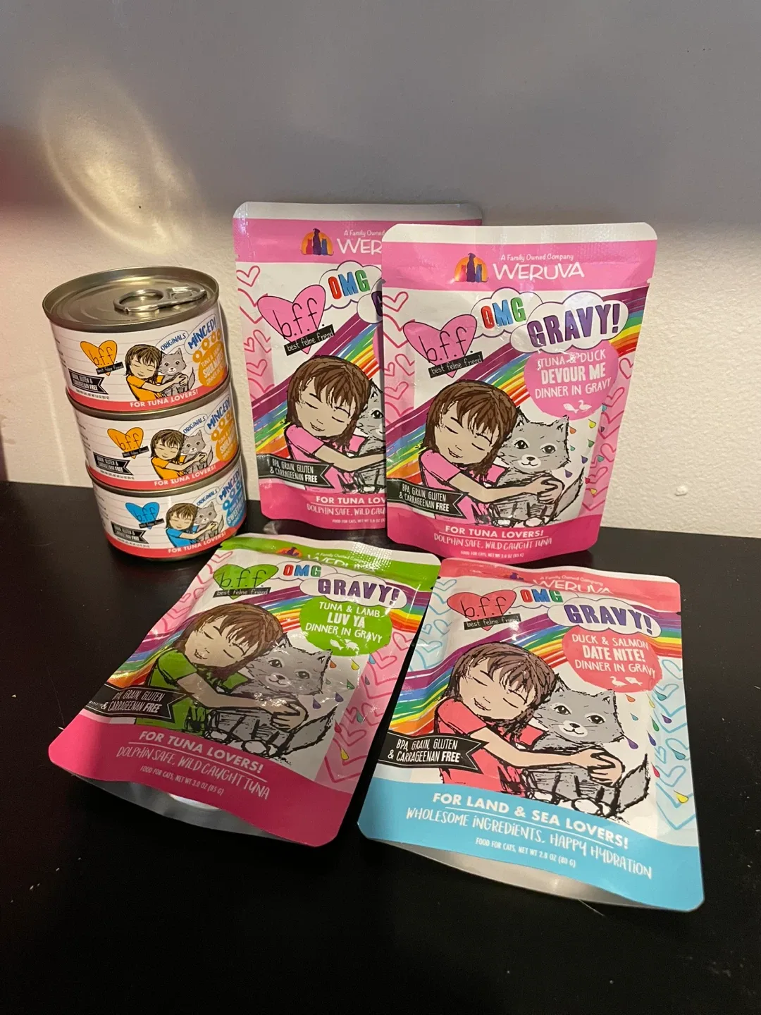 B.F.F Wet Cat Food Lot