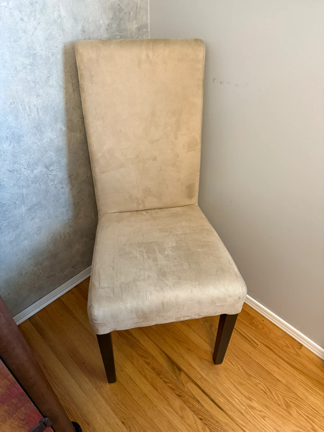 Upholstered ( 2 ) Dining Chair - Beige - photo 2