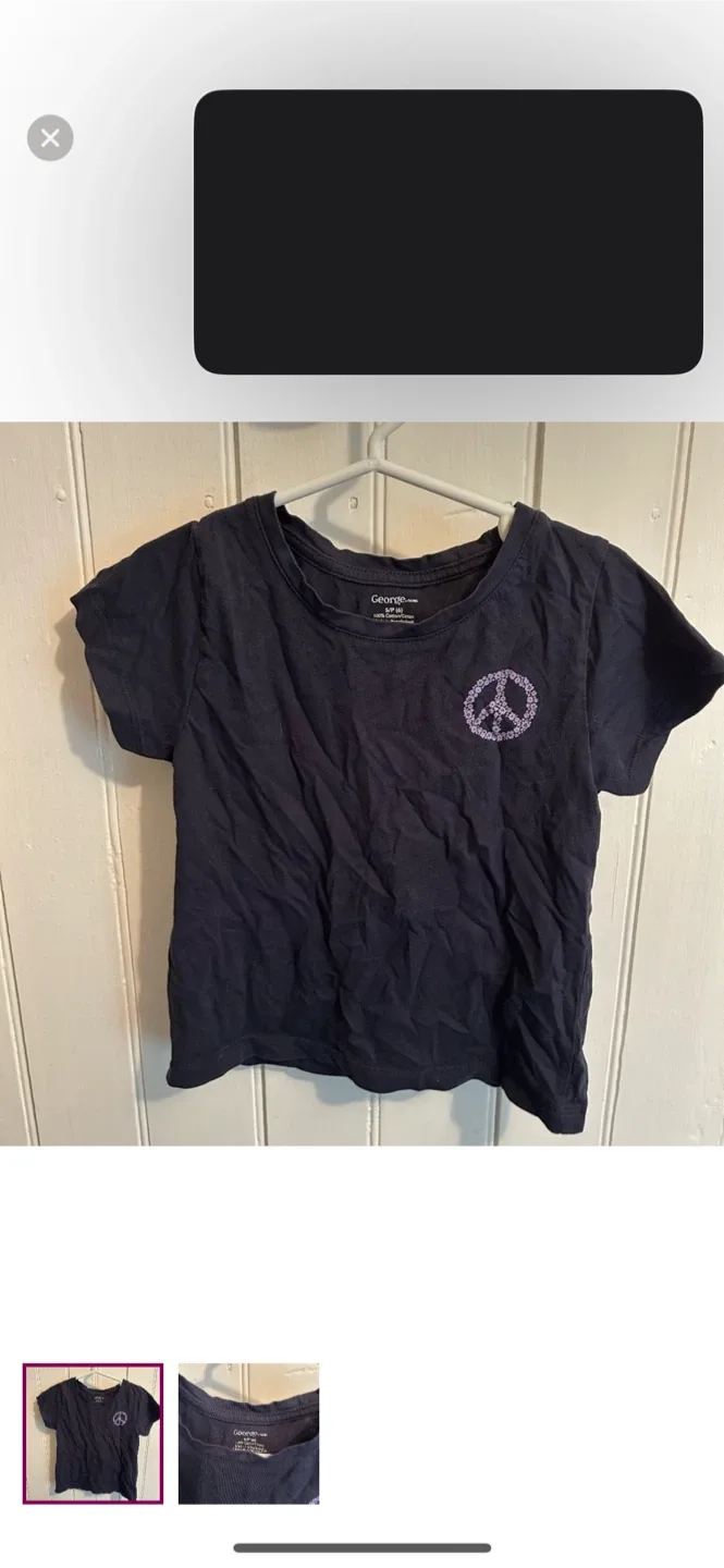 George Girls T-Shirt Size S (6)