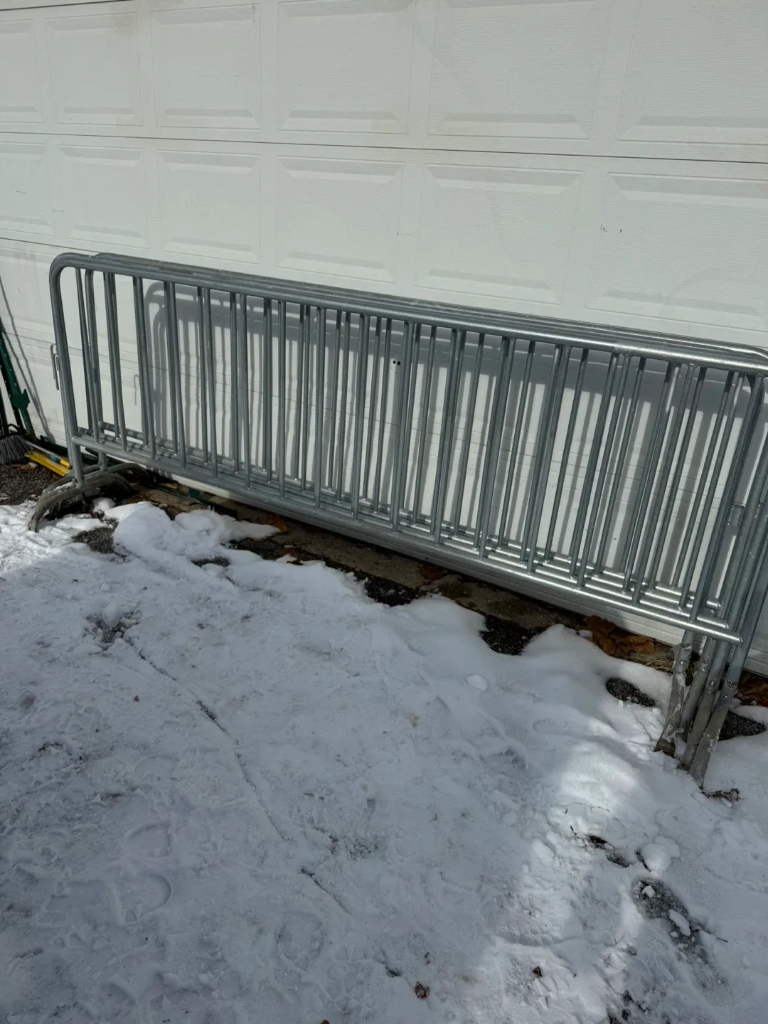 Metal Crowd Control Barrier - 41" Tall