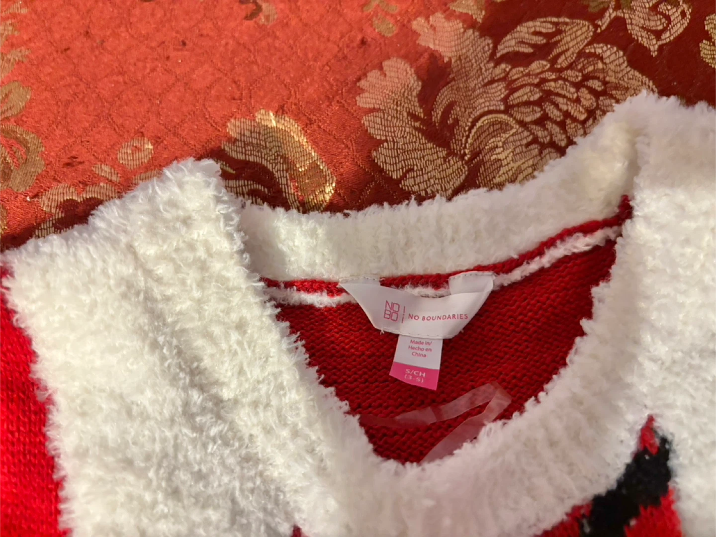 No Boundaries Santa Sweater Dress - S/CH - photo 2