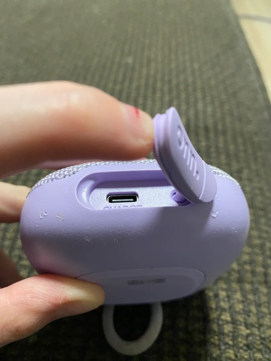 onn. Mini Rugged Speaker - Lilac image indicator(4)