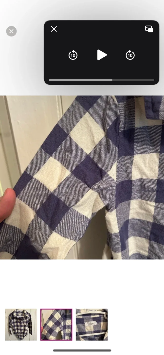 Rise Little Earthling Flannel Bodysuit 18-24M image indicator(2)