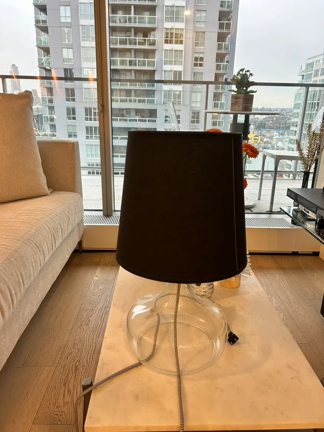 Table Lamp - Black Shade