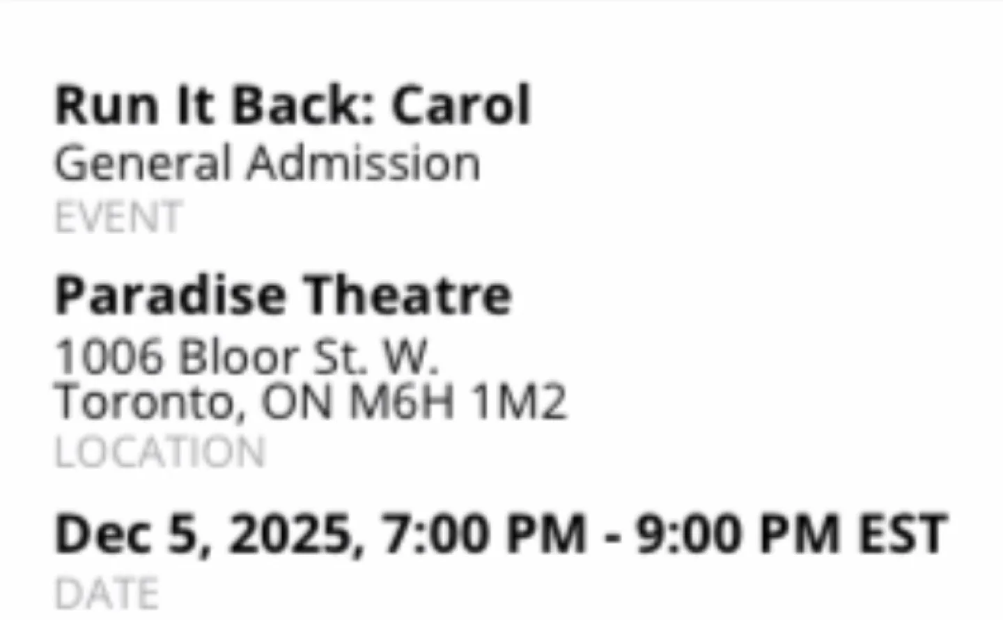 2 TIX to FREE film TONIGHT: CAROL (Cate Blanchett) - #Cleanout