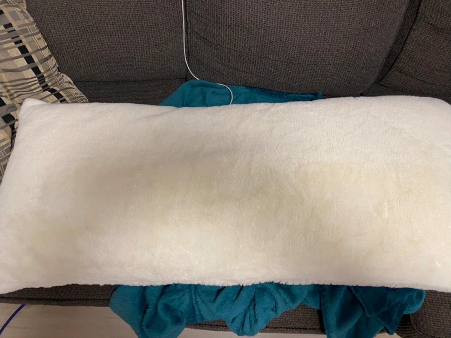 White Body Pillow