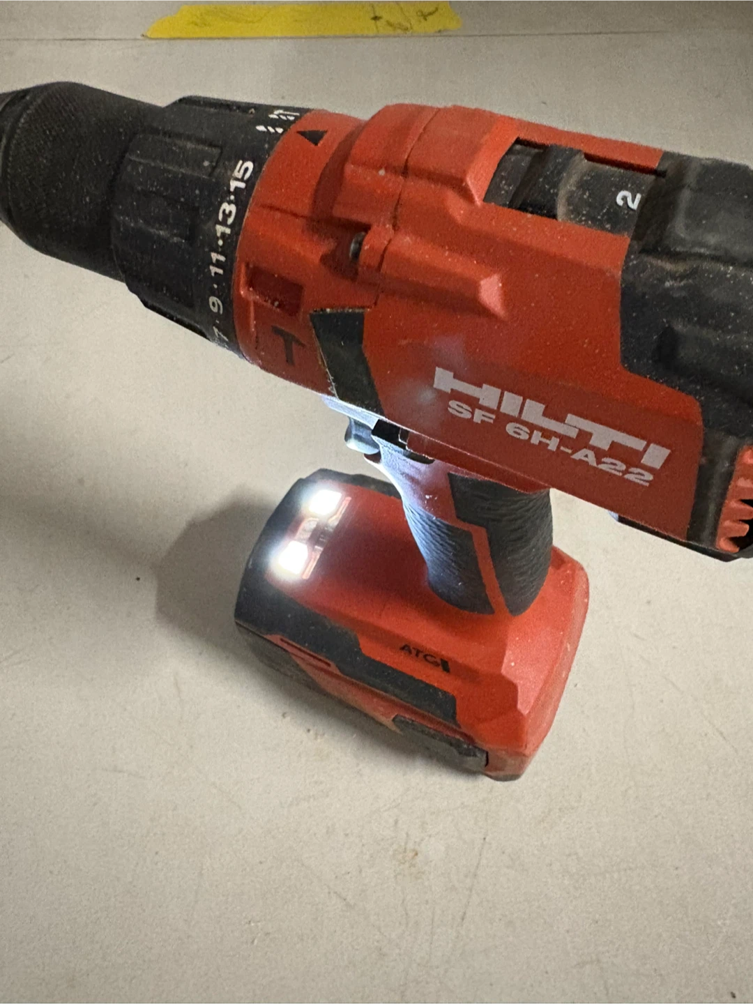Hilti SF 6H-A22 Cordless Drill - photo 3