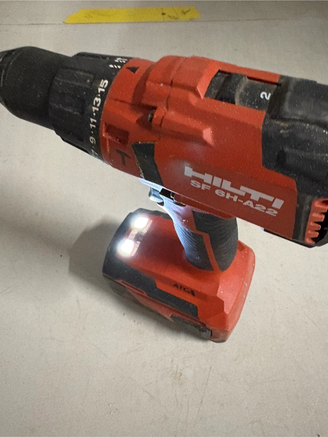 Hilti SF 6H-A22 Cordless Drill - photo 2