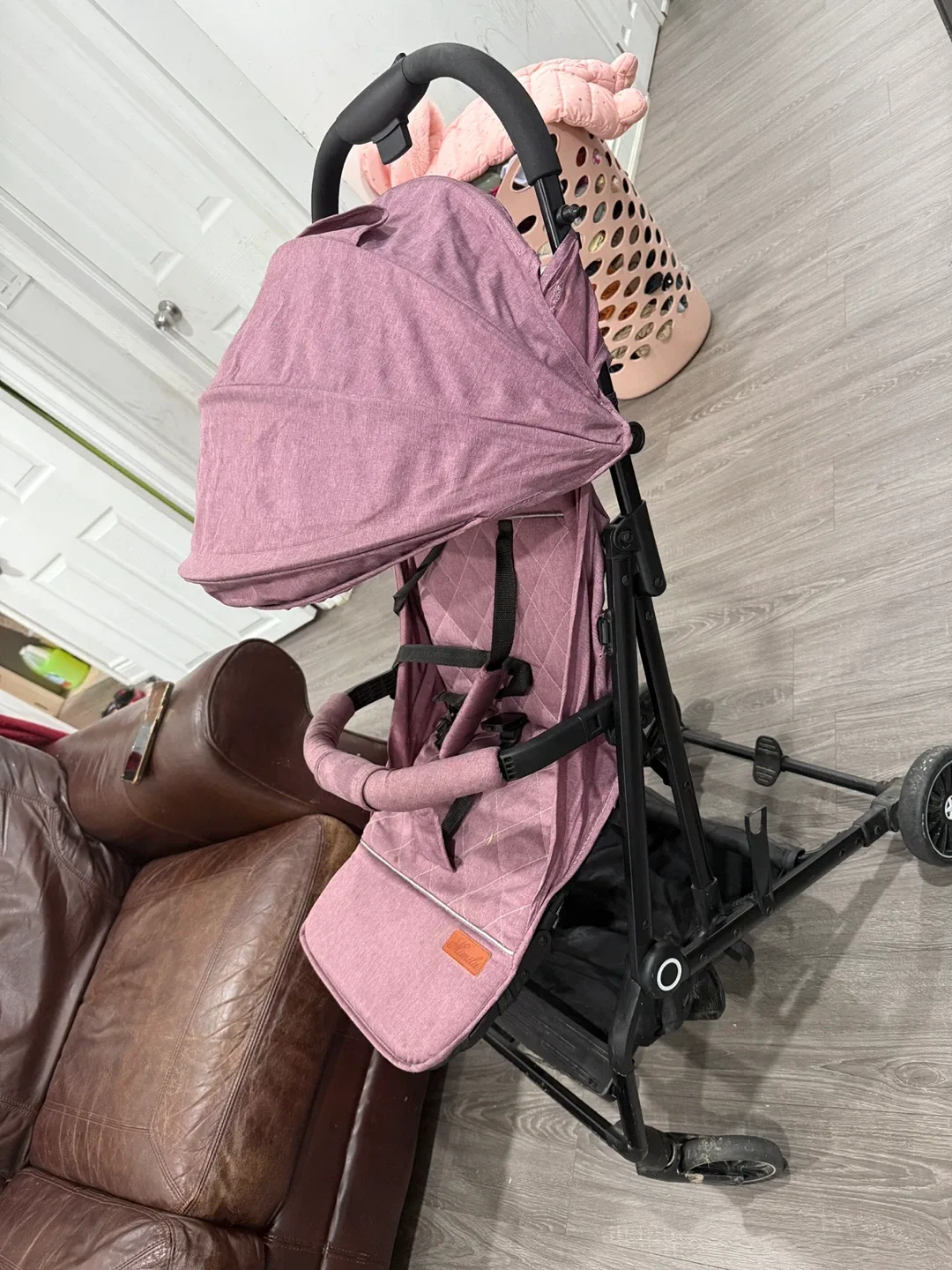 Mimilala Pink Stroller image indicator(3)