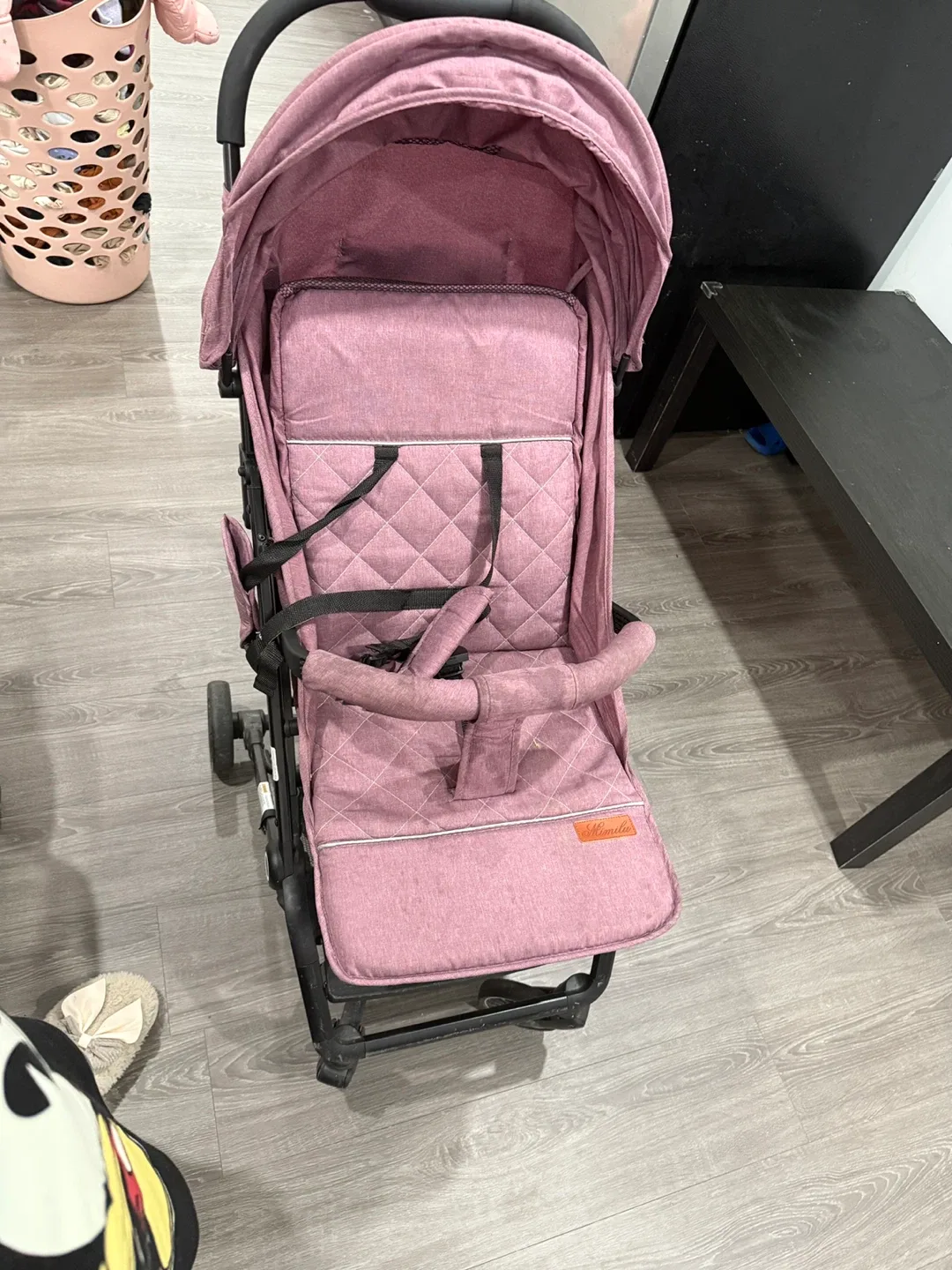 Mimilala Pink Stroller image indicator(2)
