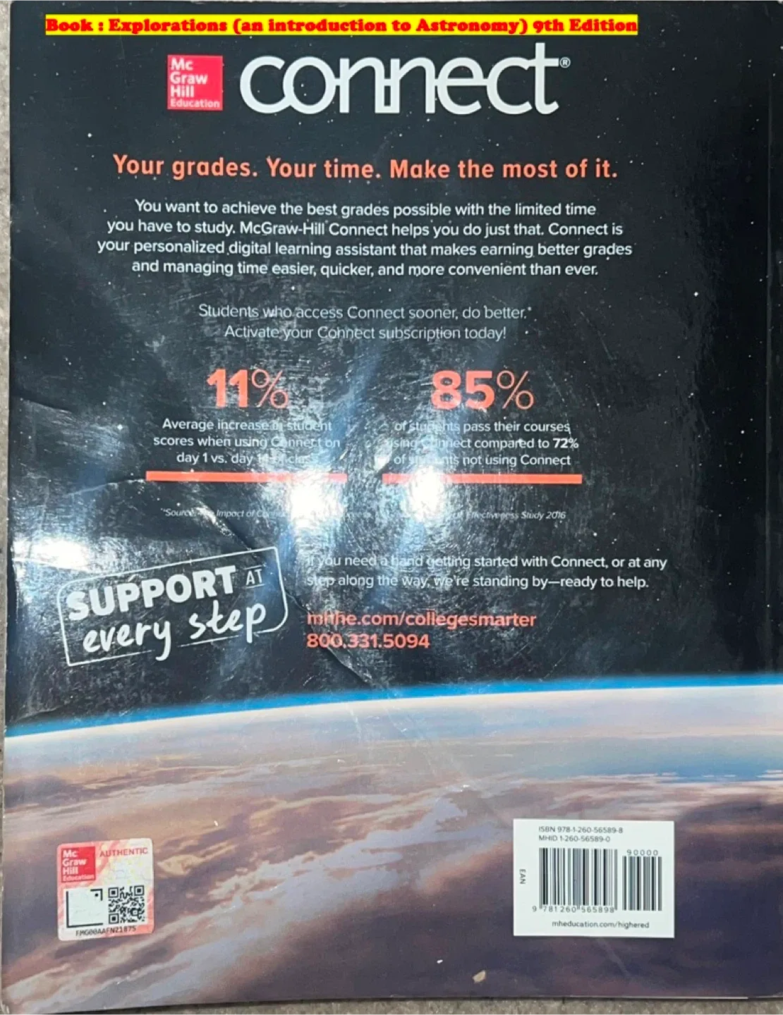 Book : Explorations (an introduction to Astronomy) 9th Edition image indicator(4)