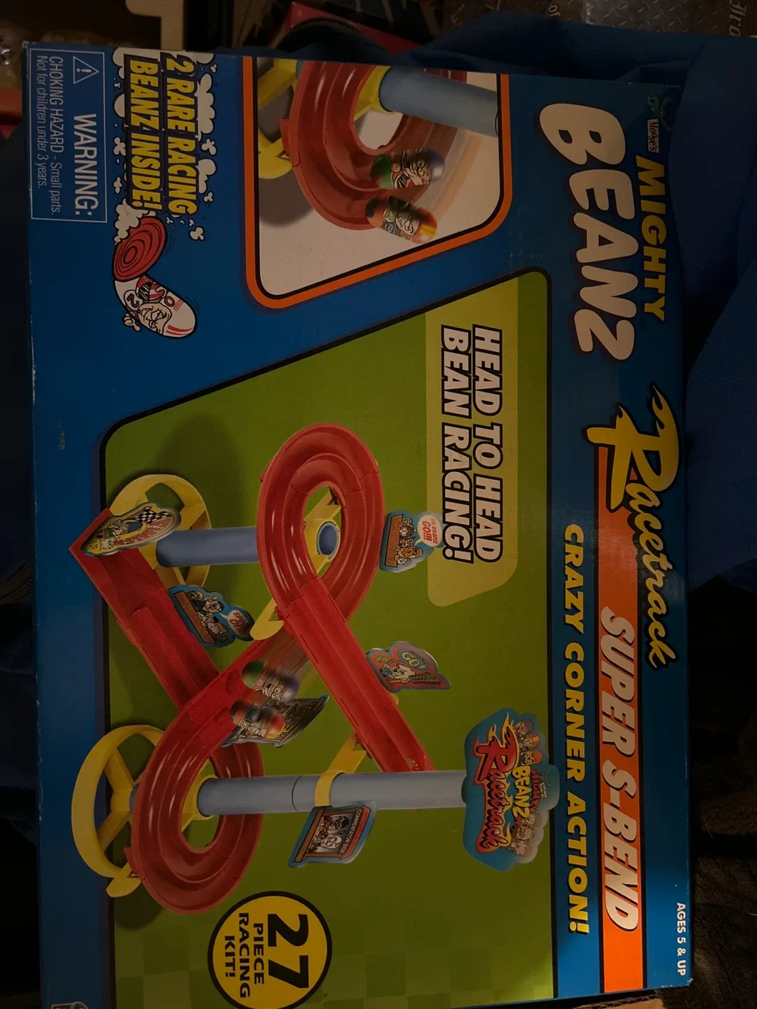 Mighty Beanz Racetrack Super S-Bend