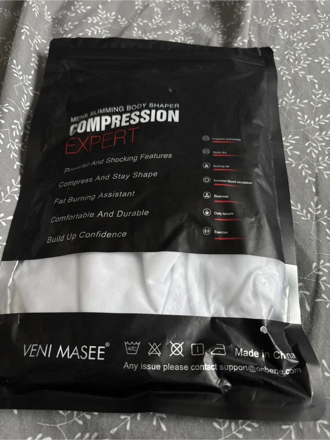 Hot In Life Men's Compression Body Shaper - New