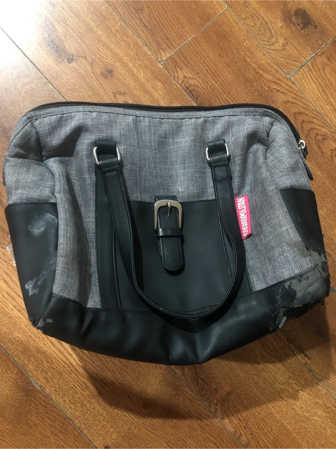 Grey & Black Duffel Bag image indicator(3)