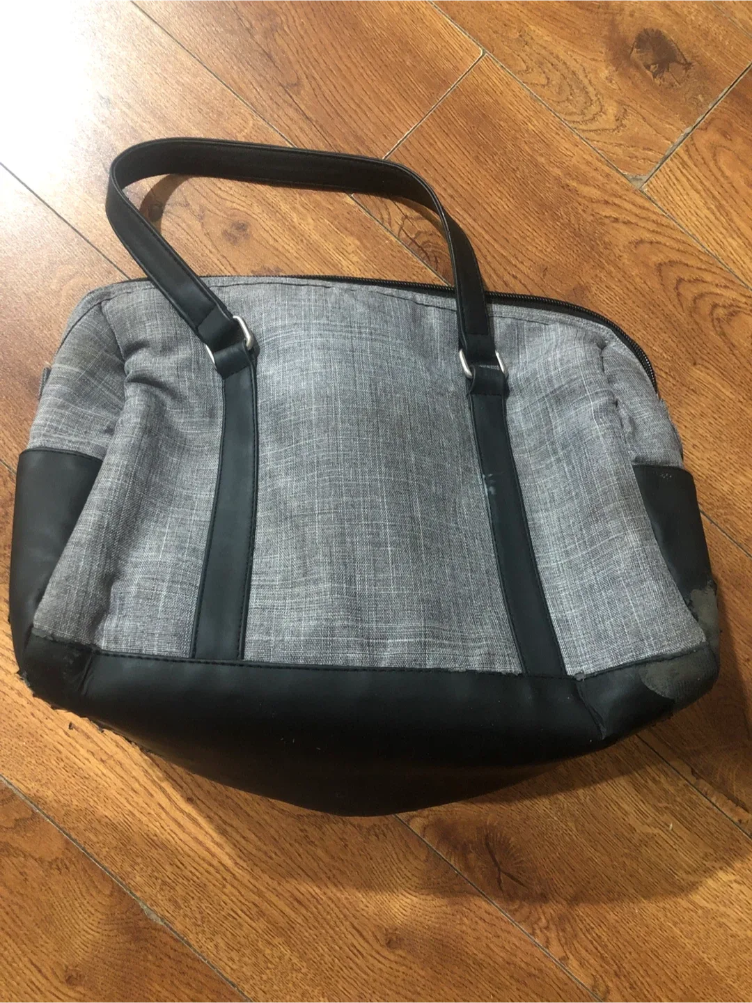 Grey & Black Duffel Bag image indicator(2)