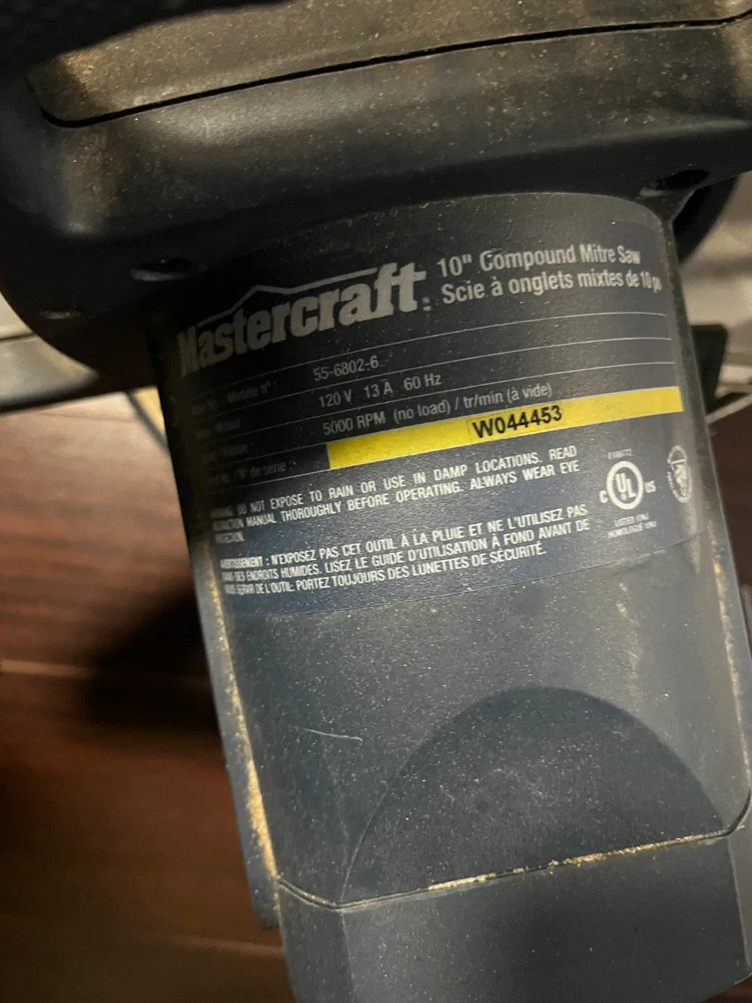 Mastercraft 10" Compound Mitre Saw image indicator(4)