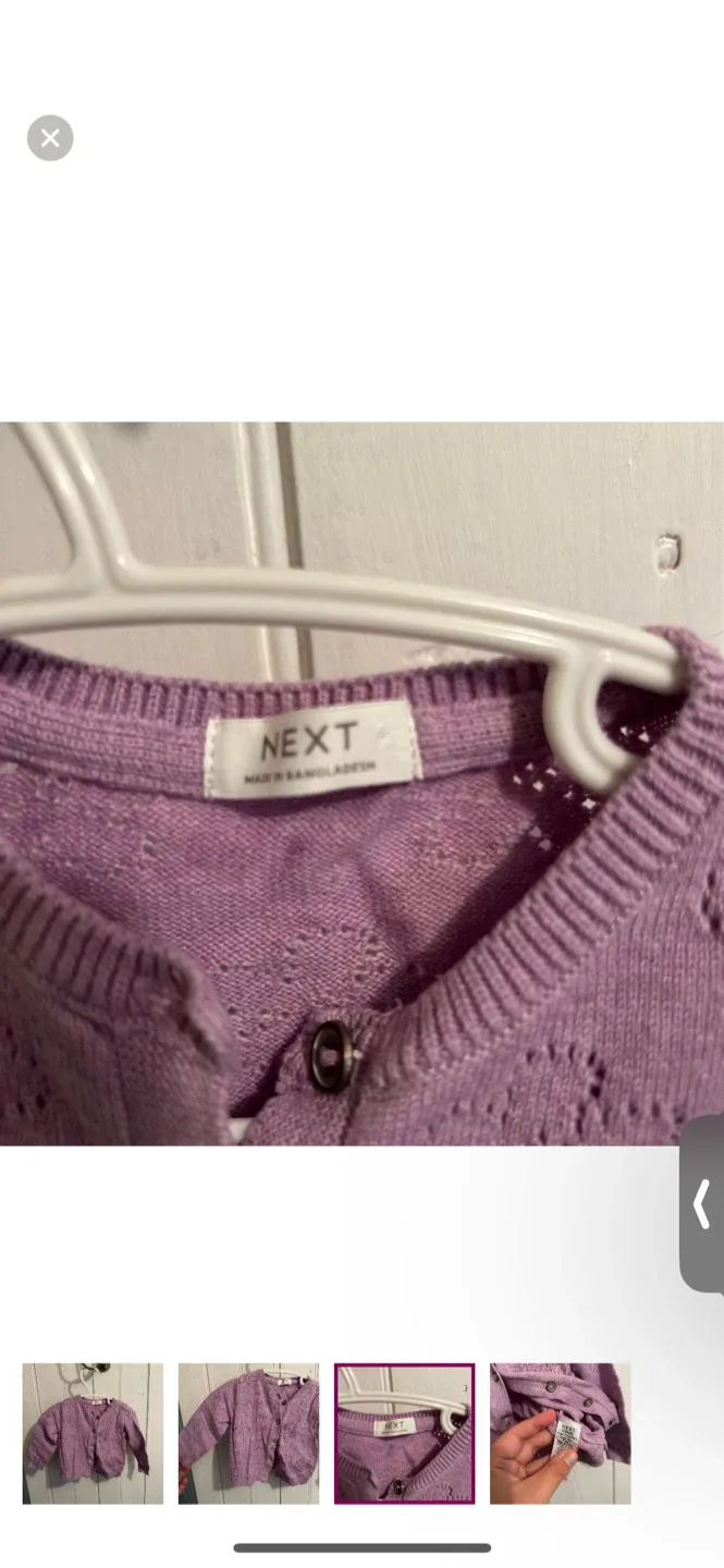 NEXT Baby Cardigan, 6-9 Months image indicator(3)