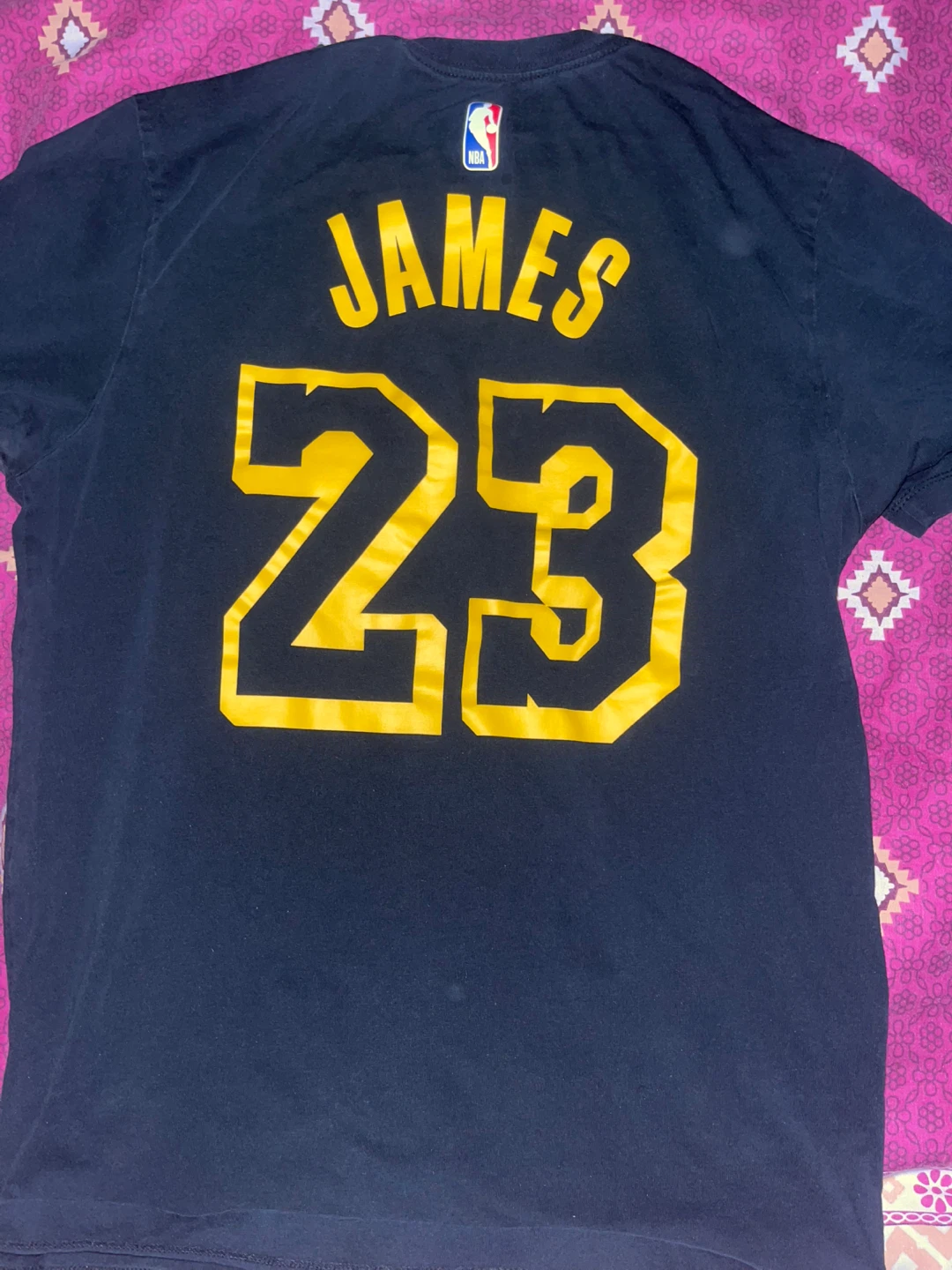 Nike NBA Lakers Lebron James #23 Tee - Size M - photo 2