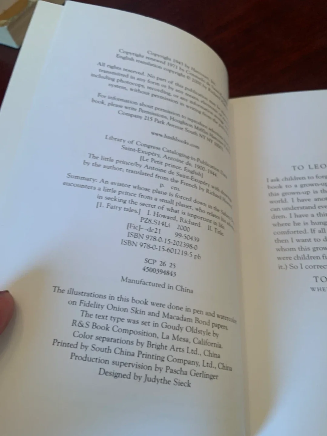 NEW The Little Prince by Antoine de Saint-Exupéry image indicator(6)