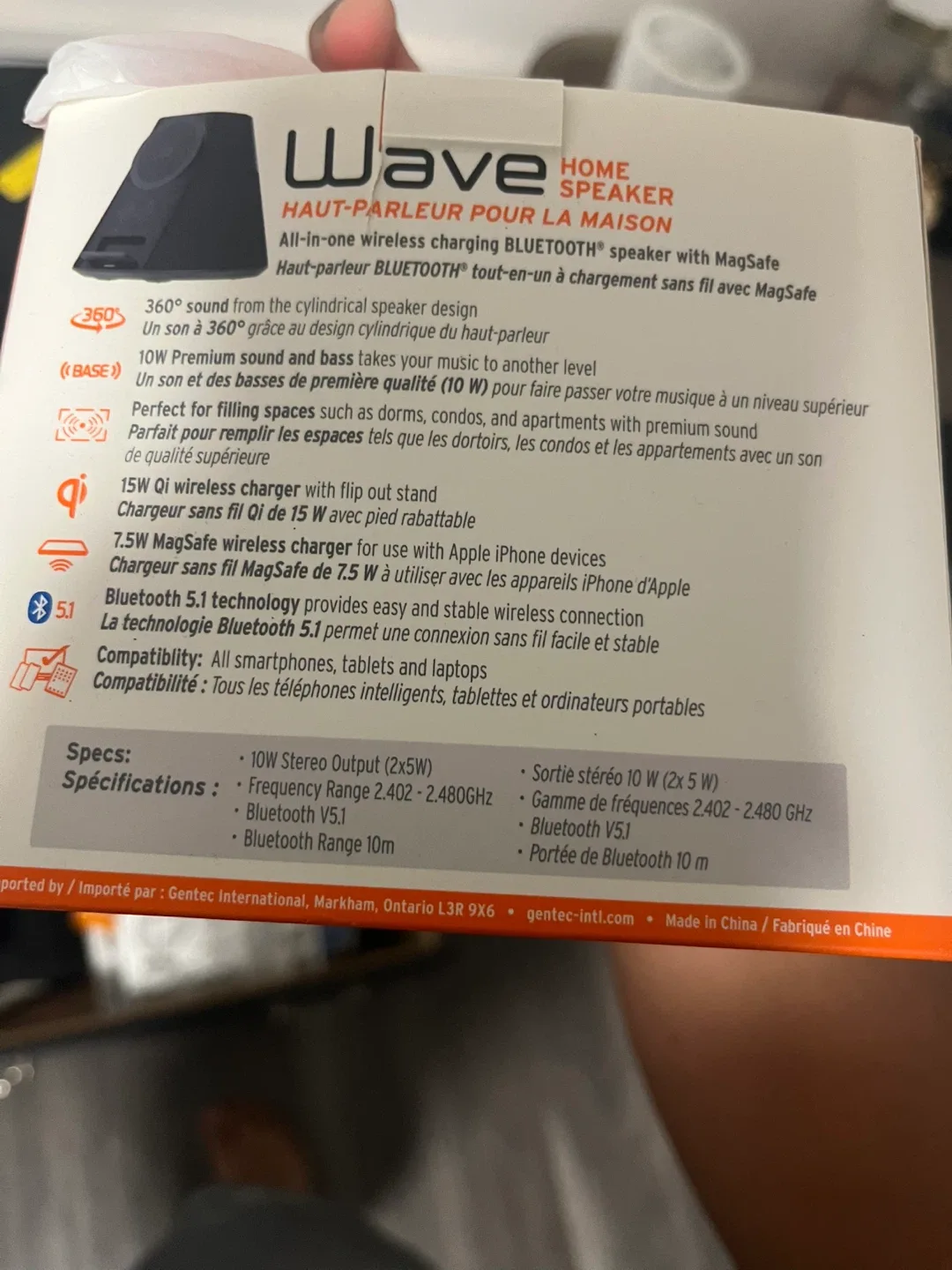 iQ Wave Home Speaker w/ MagSafe Charger image indicator(2)