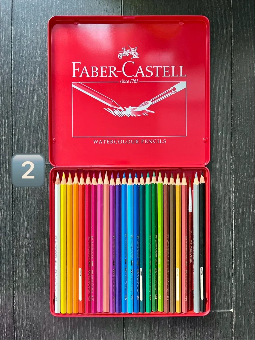 ✏️ Colour Pencil sets(2 WaterColour + Classic) image indicator(3)